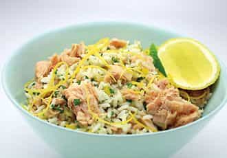 Photo of White Rice and Tuna Tabouli