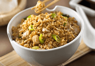 Photo of Brown Rice and Ginger Chicken Stir-Fry