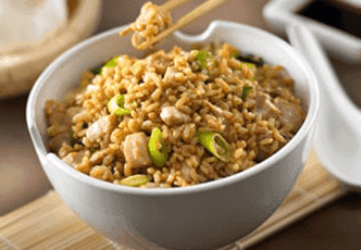Photo of Brown Rice and Ginger Chicken Stir-Fry