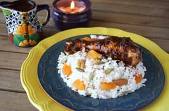 Photo of Chicken Mole & Harvest Rice