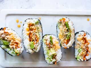 Photo of Onigirazu - Spicy Tuna Sushi Sandwich